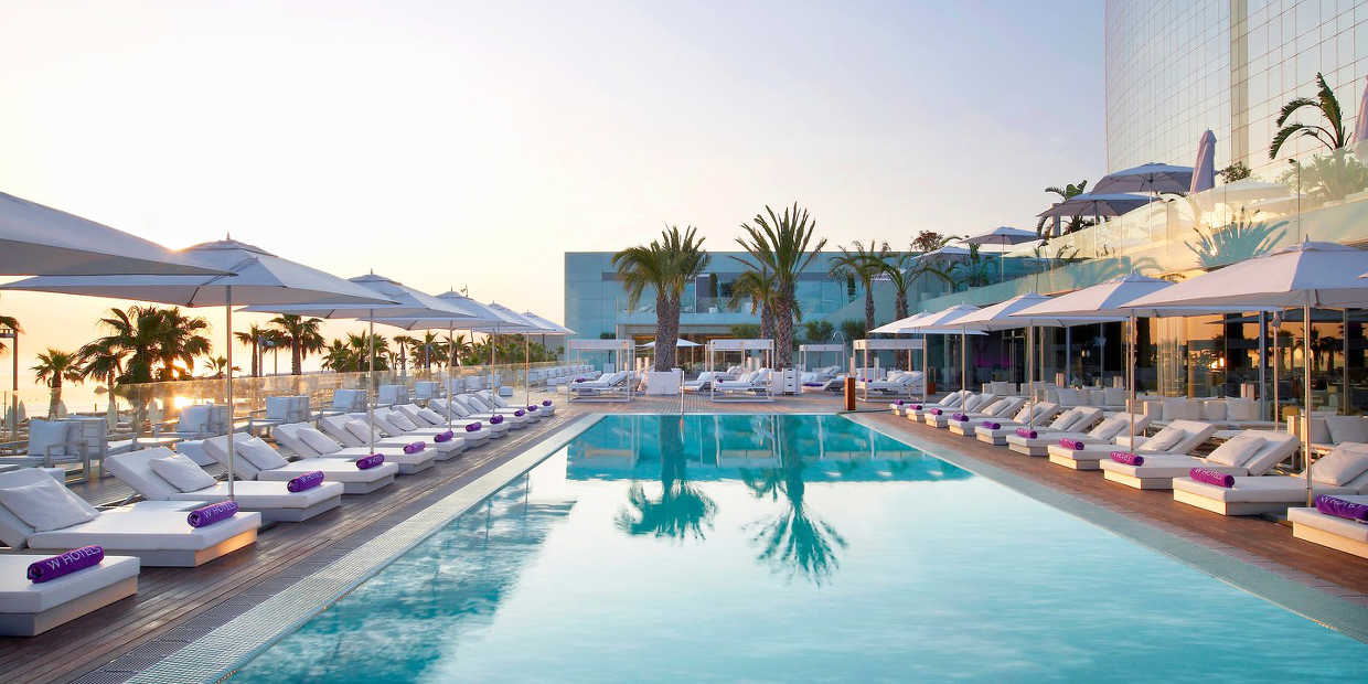 Hôtel W Barcelona Voyage Espagne Idiliz